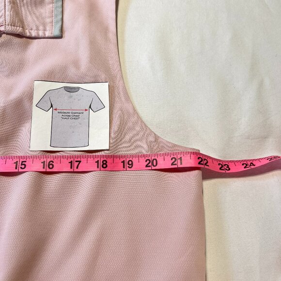 🌸 Cutter & Buck Size L Petal Pink Outdoor Chic Vest - Hike, Kayak, Golf! - Picture 15 of 15